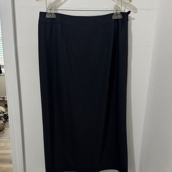 Talbots Dark Grey Two-Piece Suit Set Size 8 NWT - Picture 3 of 12